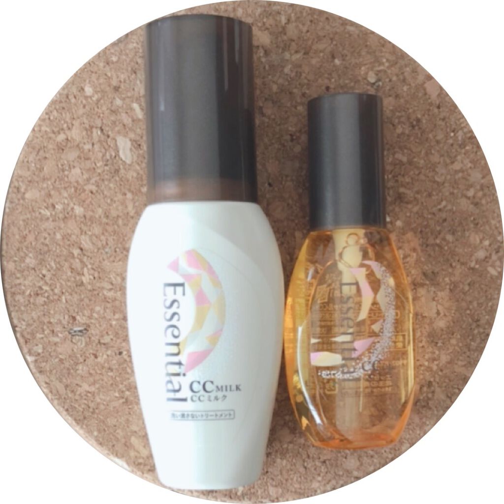 CCミルク/エッセンシャル/ヘアミルクを使ったクチコミ（1枚目）