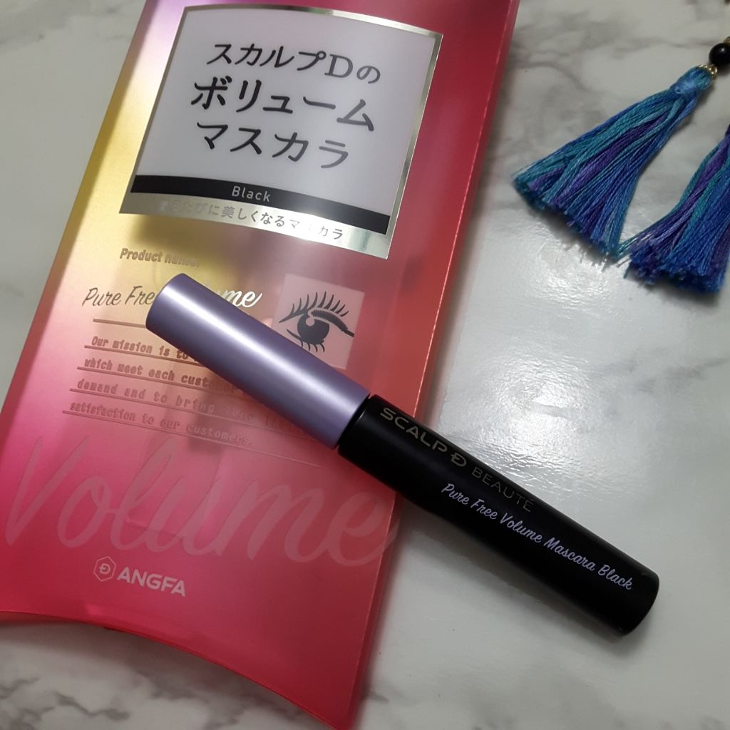 スカルプD ボーテ ピュアフリーボリュームマスカラ/アンファー(スカルプD)/マスカラを使ったクチコミ（1枚目）