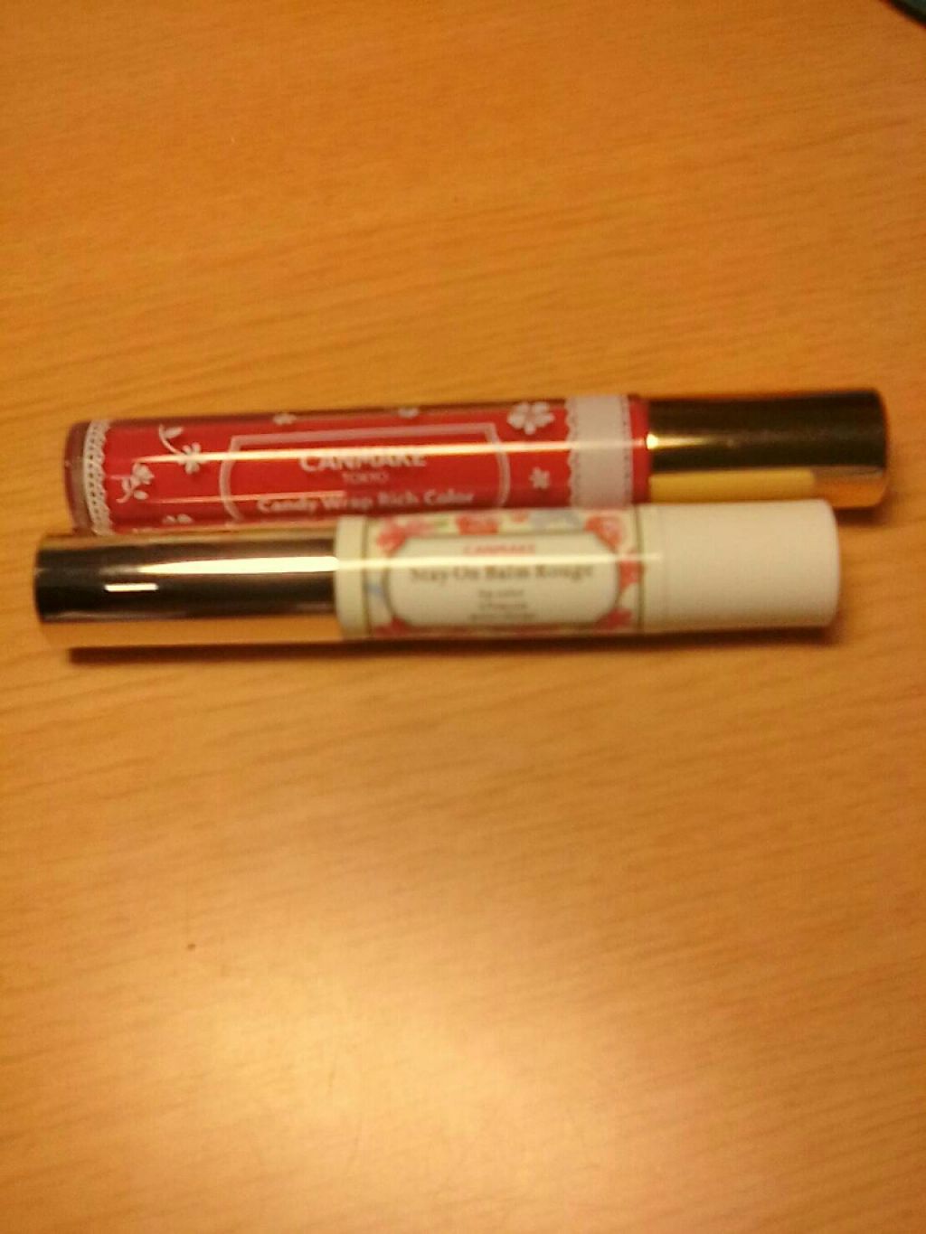 ステイオンバームルージュ/キャンメイク/口紅を使ったクチコミ(2枚目)