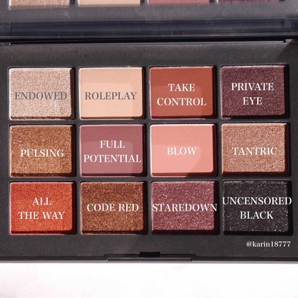 エクストリームエフェクト アイシャドーパレット/NARS/アイシャドウパレットを使ったクチコミ(2枚目)