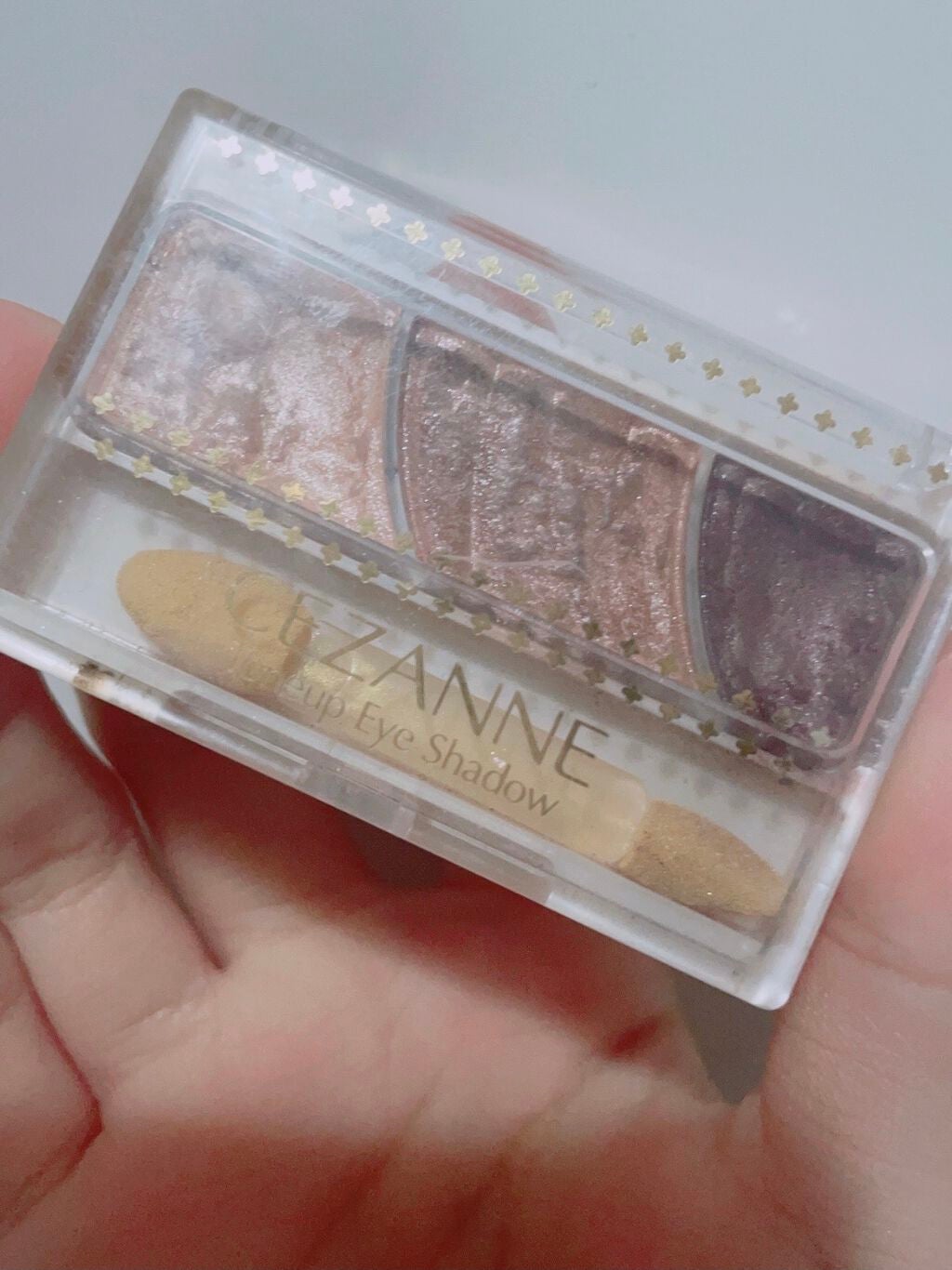 トーンアップアイシャドウ/CEZANNE/アイシャドウパレットを使ったクチコミ(1枚目)
