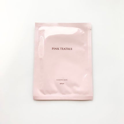 ピンクティーツリーマスクパック/APLIN/シートマスク・パックを使ったクチコミ(3枚目)