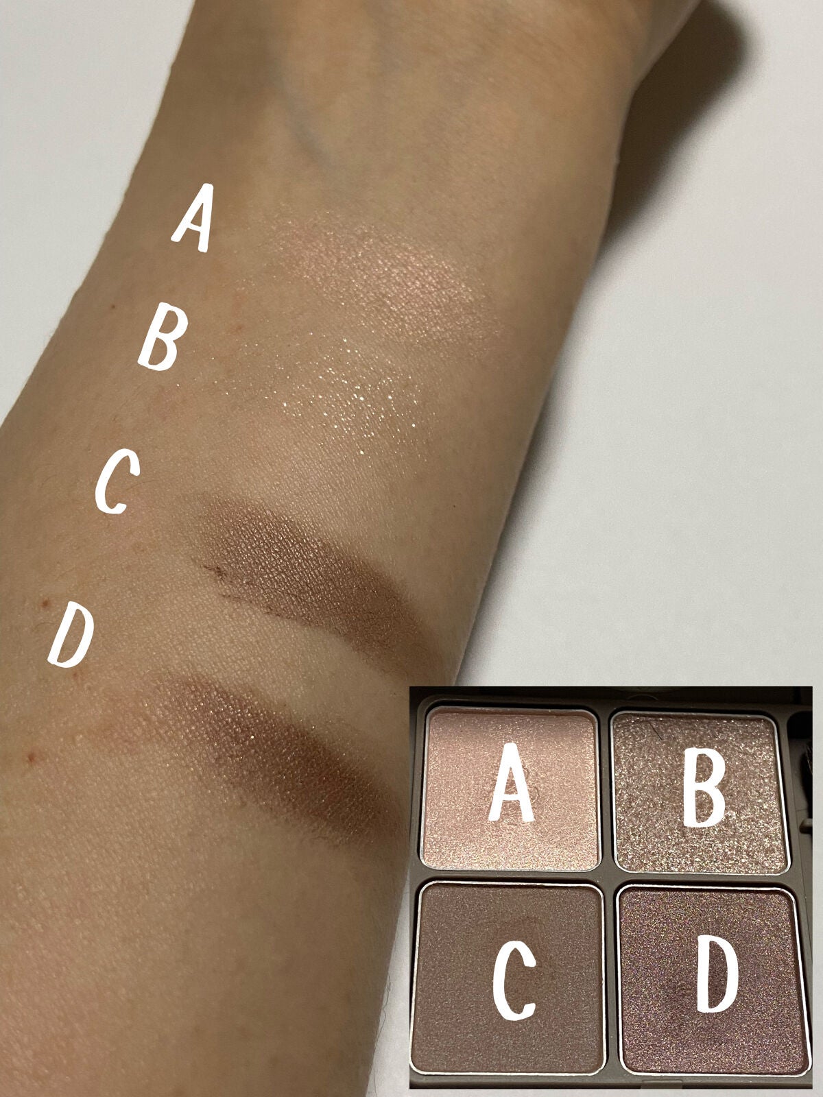 インザミラーアイパレット/Ririmew/アイシャドウパレットを使ったクチコミ(2枚目)