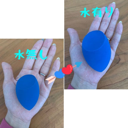 ウォータリーパフ/fillimilli/パフ・スポンジを使ったクチコミ(4枚目)