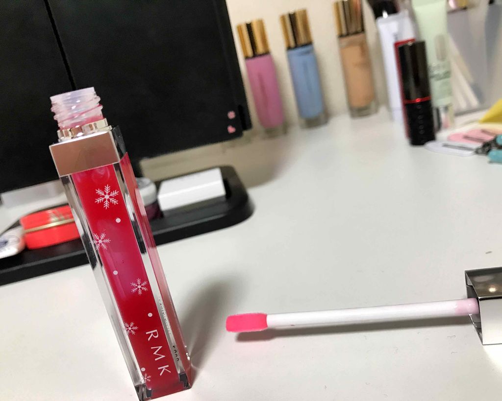 ティンティッド オイルフィットグロス/RMK/リップグロスを使ったクチコミ(3枚目)