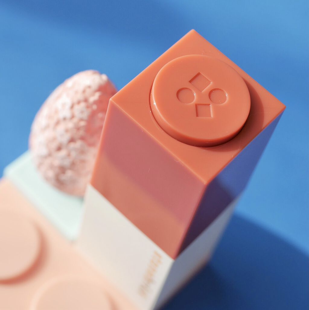 リップスティックスモイスチャー/STONEBRICK/口紅を使ったクチコミ（2枚目）