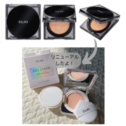 キル カバー ファンウェア クッション ザ オリジナル/CLIO/クッションファンデーションを使ったクチコミ(4枚目)