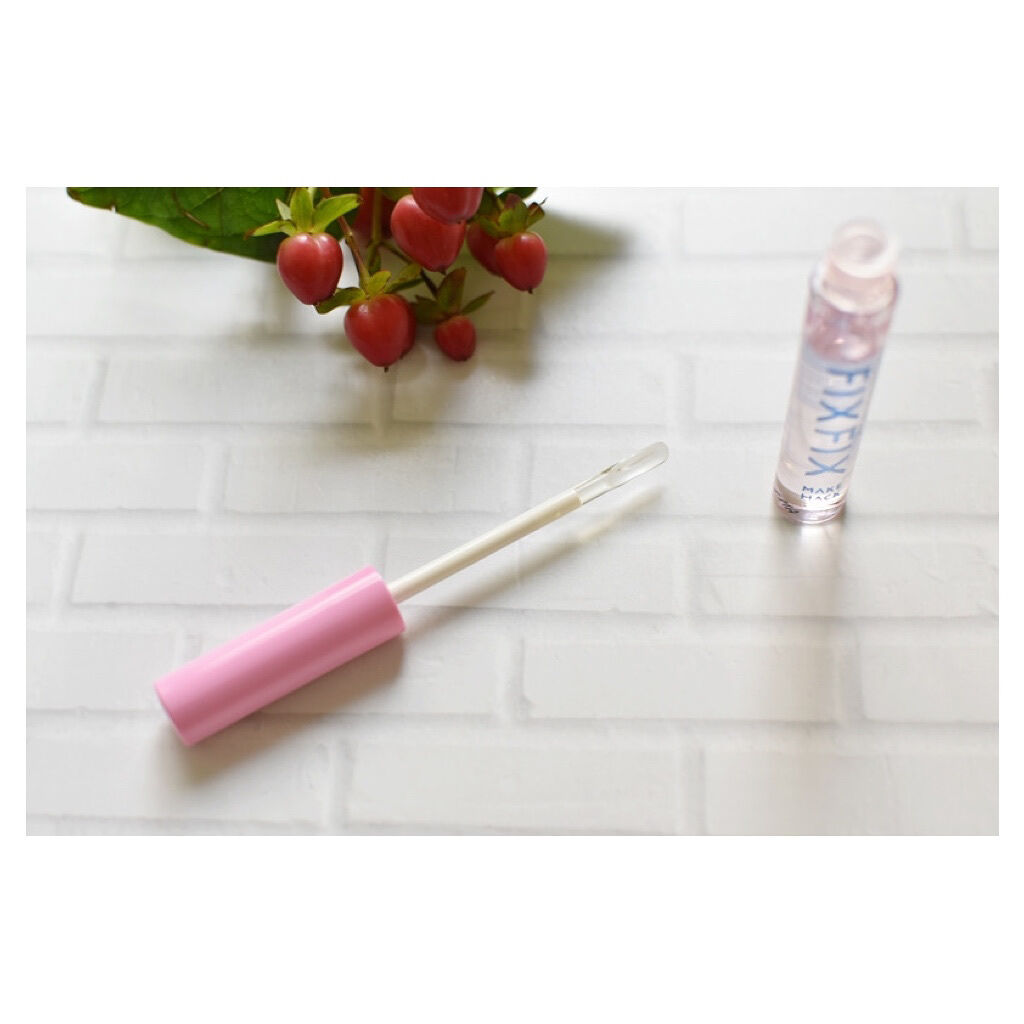 プランプ&フィックスリップコート/メイクハック/リップグロスを使ったクチコミ（2枚目）