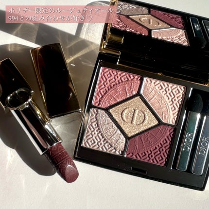 ディオールショウ サンク クルール(クリスマス コレクション 2024 限定品)/Dior/アイシャドウを使ったクチコミ(7枚目)