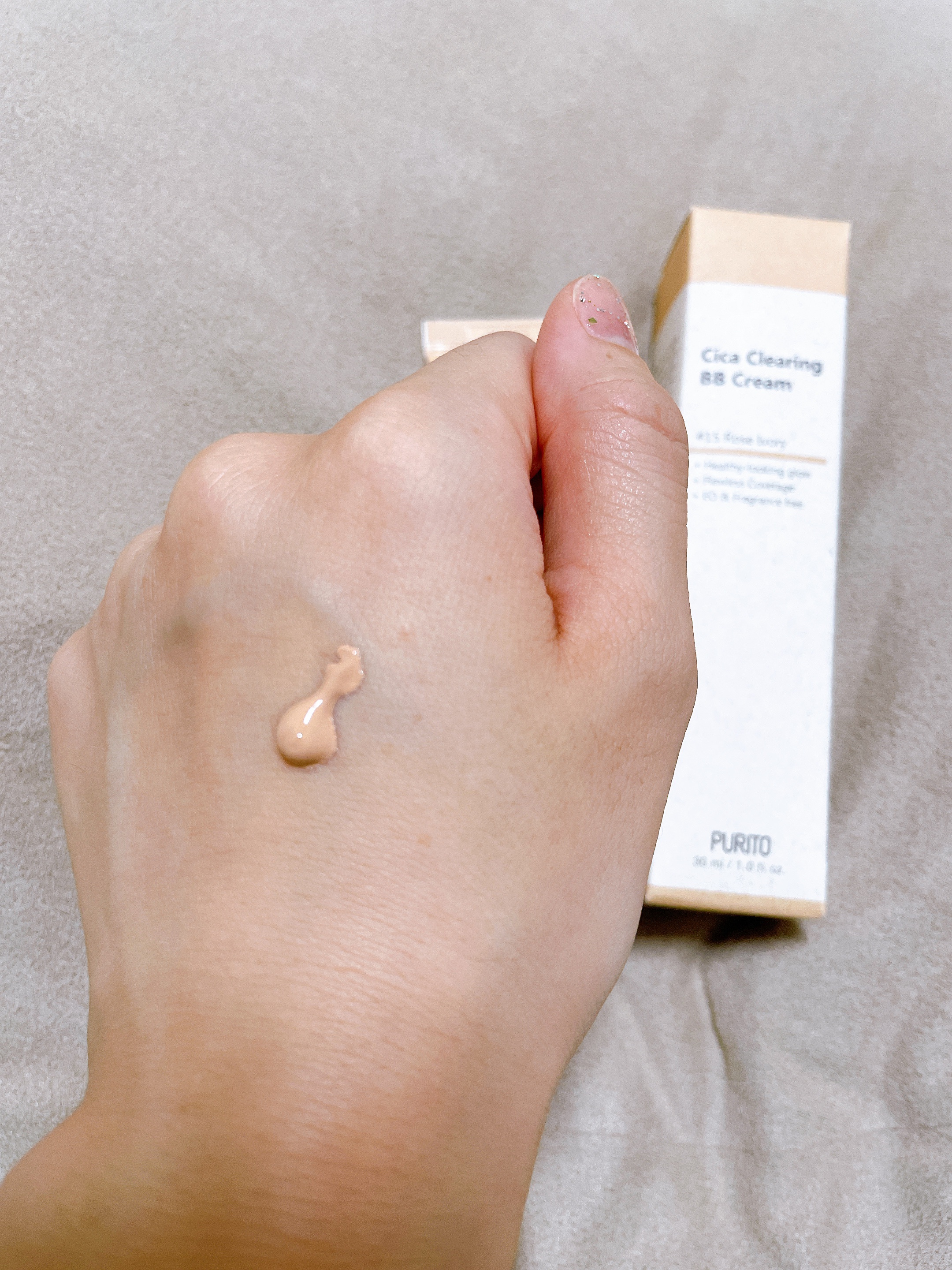 Cica Clearing BB Cream/PURITO/化粧下地を使ったクチコミ（2枚目）