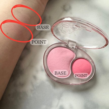 デュアルチークメロウ/fwee/ジェル・クリームチークを使ったクチコミ(5枚目)