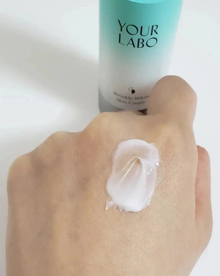 リンクルホワイト スキンクリーム/YOUR LABO /フェイスクリームを使ったクチコミ(7枚目)