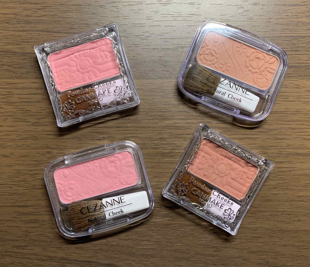 【旧品】パウダーチークス/キャンメイク/パウダーチークを使ったクチコミ（1枚目）