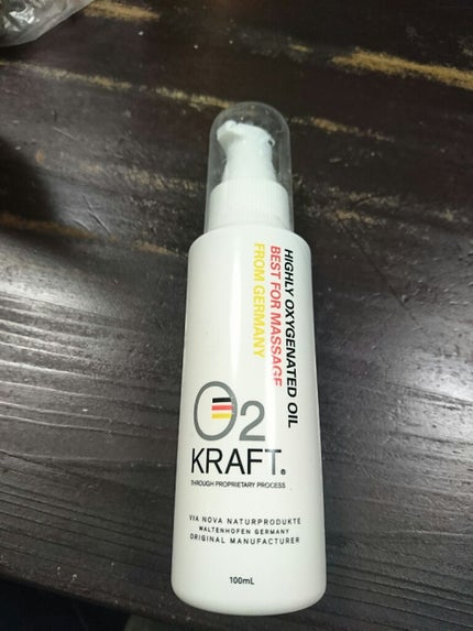 オーツークラフト(高濃度酸素オイル)/O2 KRAFT/ボディオイルを使ったクチコミ(1枚目)