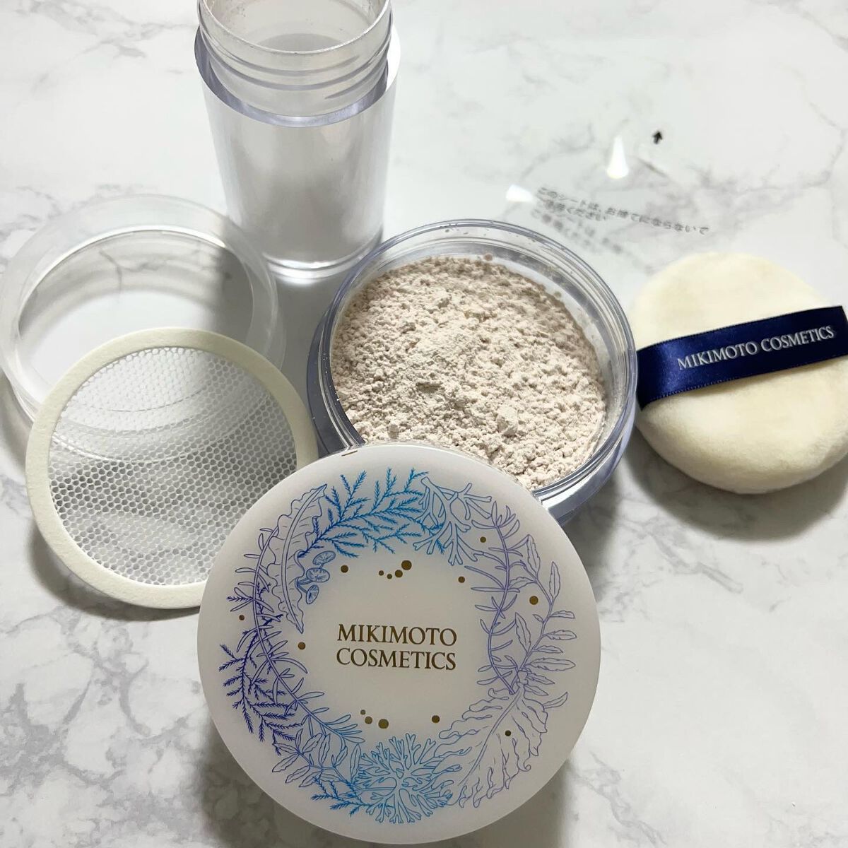 フェイスパウダーセット/ミキモト コスメティックス/ルースパウダーを使ったクチコミ(3枚目)