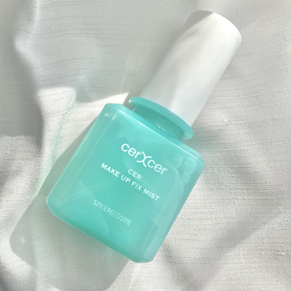 メイクアップフィックスミスト/cerXcer/フィックスミストを使ったクチコミ（3枚目）