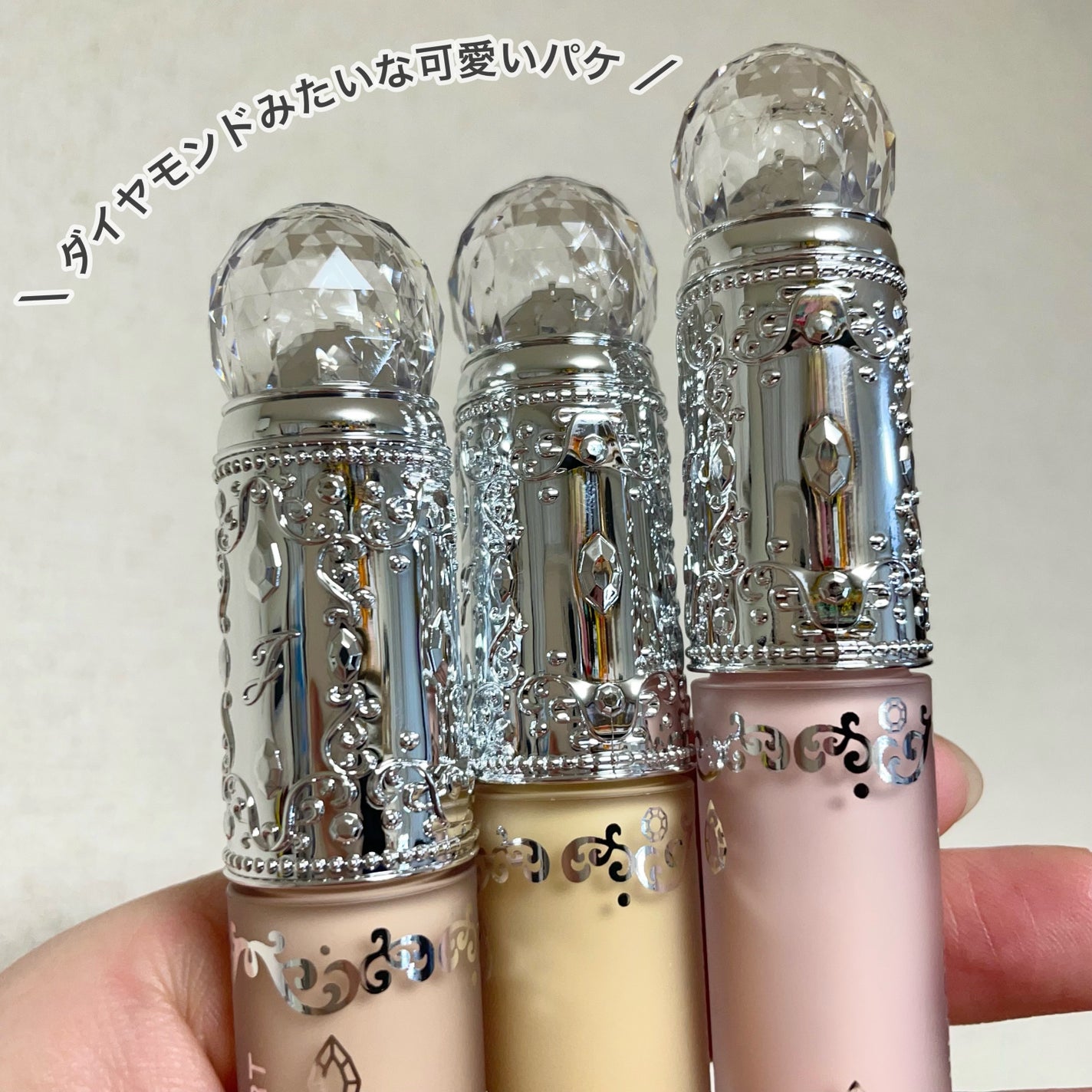 ダイヤモンドティップス コンシーラー<カバータイプ>/JILL STUART/リキッドコンシーラーを使ったクチコミ(2枚目)