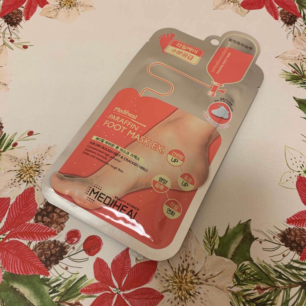 パラフィン フットマスク EX/MEDIHEAL/レッグ・フットケアを使ったクチコミ(1枚目)