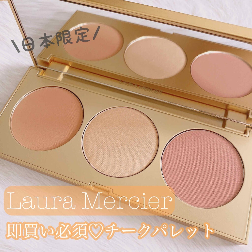 ボンジュール トーキョー フェイス アンド チーク パレット/ローラ メルシエ/パウダーチークを使ったクチコミ(1枚目)