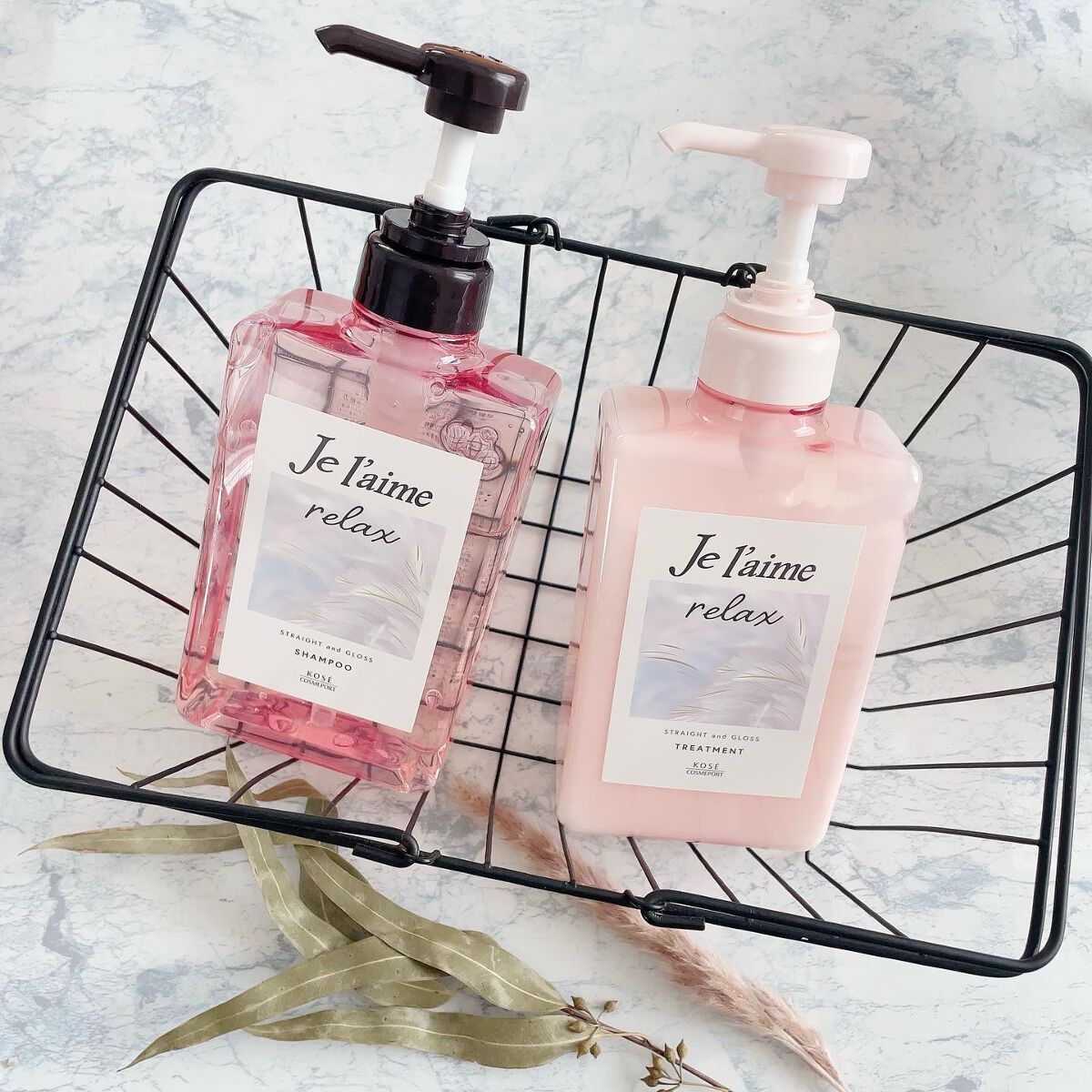 リラックス ミッドナイトリペア シャンプー/ヘアトリートメント (ストレート&グロス)/Je l'aime/市販シャンプーを使ったクチコミ(5枚目)