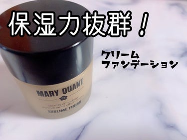 MARY QUANT サブライム フィニッシュのクチコミ「MARY QUANTのサブライム フィニッシュは、冬にぴったりの保湿力を持ったファンデーション.....」（1枚目）