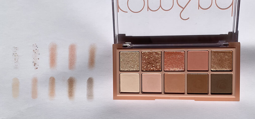 ベターザンパレット/rom&nd/アイシャドウパレットを使ったクチコミ（3枚目）