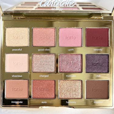 tarte タルトレット Ｅ  アマゾニアンクレイ パレットのクチコミ「NY発の自然派コスメブランドから多色パレットのご紹介♡
ーーーーーーーーーーーーーーーーーーー.....」（2枚目）