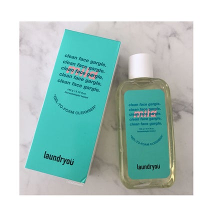 clean face gargle gel foam cleanser/laundryou/その他洗顔料を使ったクチコミ(2枚目)