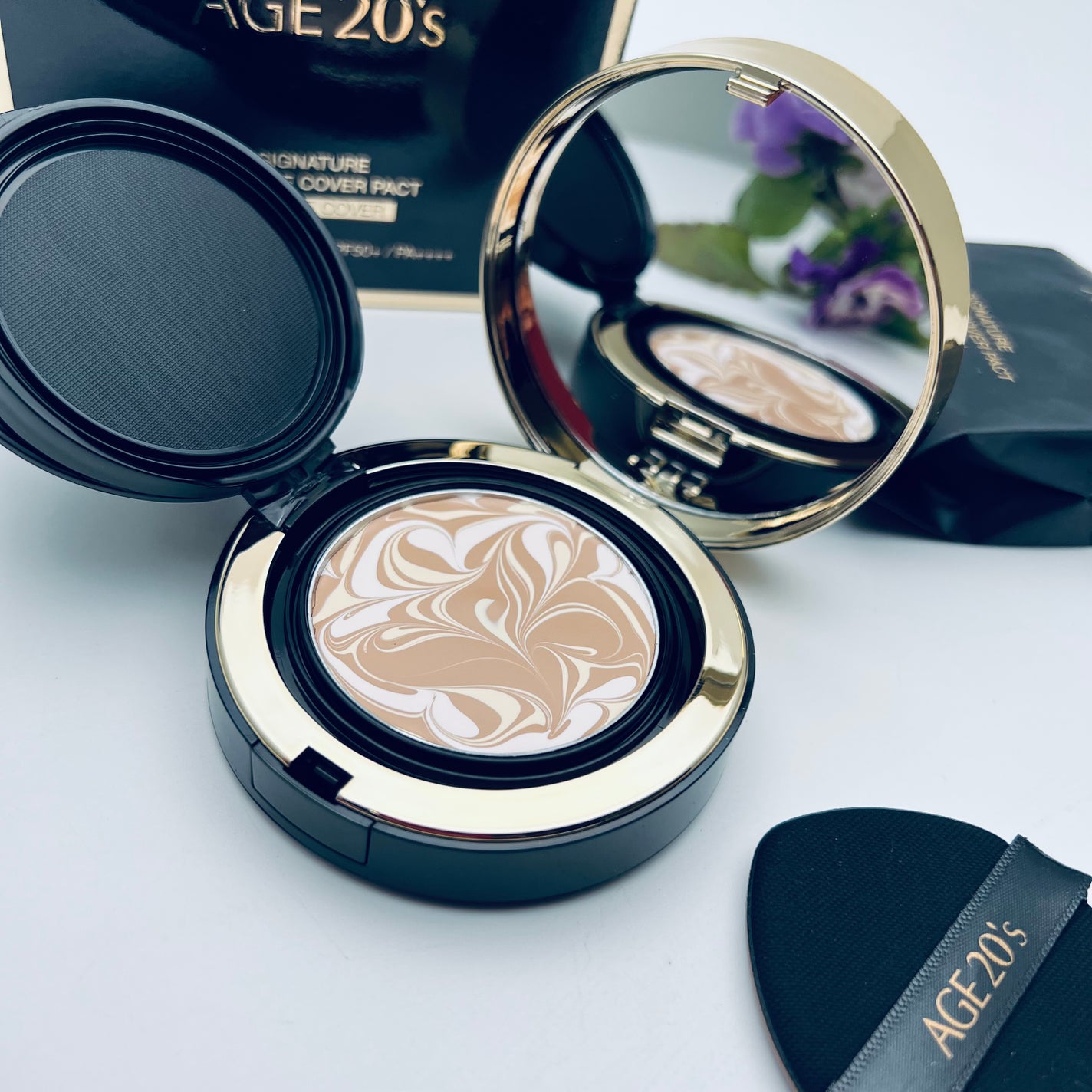 SIGNATURE ESSENCE COVER PACT /AGE20’s/クリーム・エマルジョンファンデーションを使ったクチコミ(5枚目)