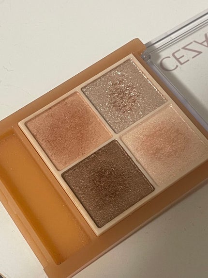 ベージュトーンアイシャドウ/CEZANNE/アイシャドウパレットを使ったクチコミ(2枚目)