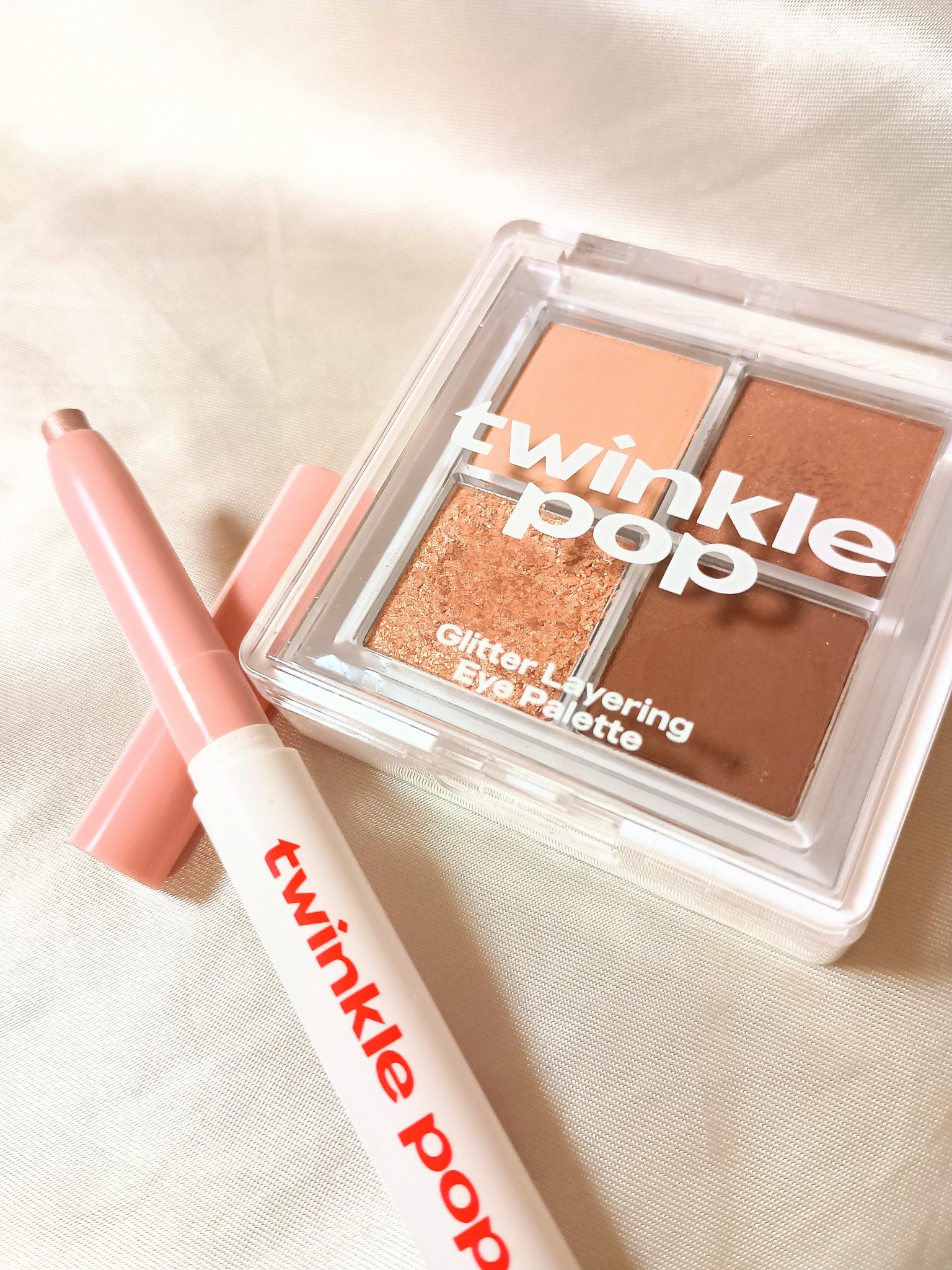 グリッターレイヤリングアイシャドウパレット/TWINKLE POP/アイシャドウパレットを使ったクチコミ（1枚目）