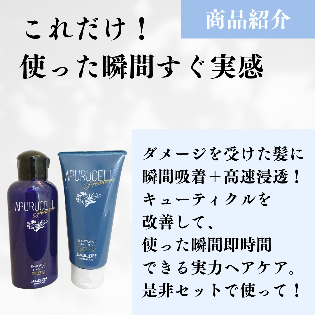アプルセル トリートメント プレミアム/サニープレイス/洗い流すヘアトリートメントを使ったクチコミ（2枚目）