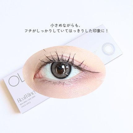 Real Ring 1day/OLENS/ワンデー(1DAY)カラコンを使ったクチコミ(3枚目)