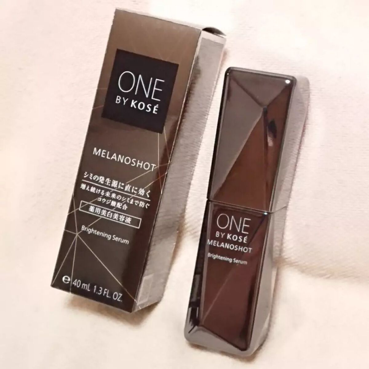 メラノショット W/ONE BY KOSE/美容液を使ったクチコミ(1枚目)