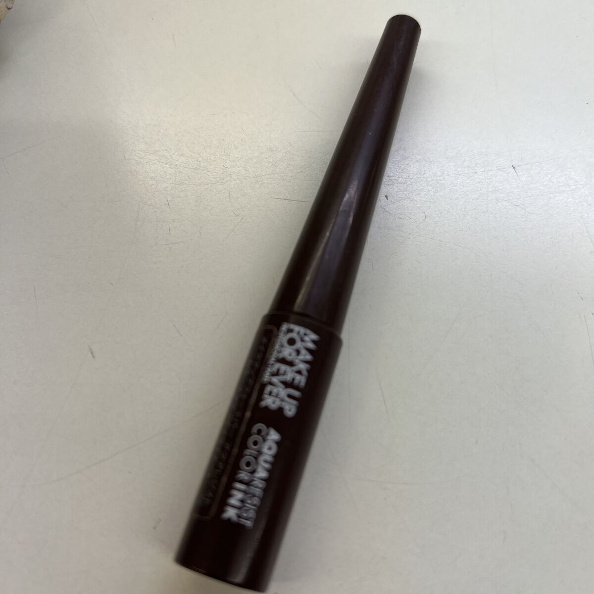 アクアレジスト カラーインク  02 マットウッド/MAKE UP FOR EVER/リキッドアイライナーを使ったクチコミ（1枚目）