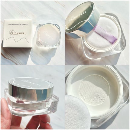 ライトウェイト ルースパウダー/LionWell(ライオンウェル)/ルースパウダーを使ったクチコミ(2枚目)