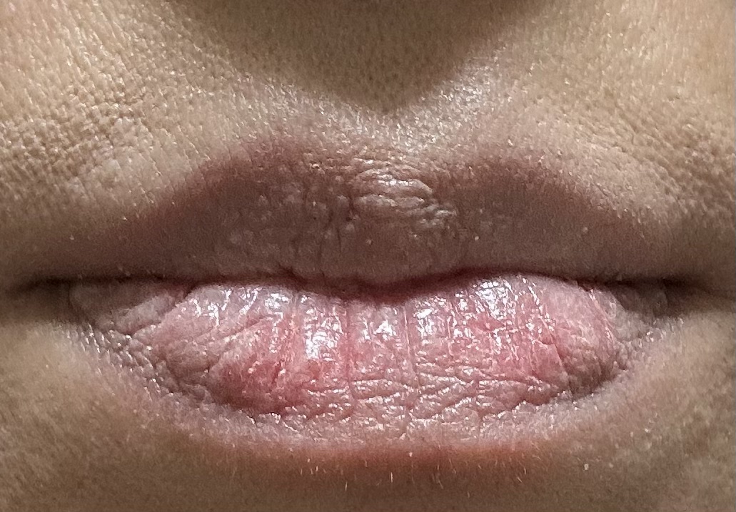 UR GLAM LUXE　TINT LIP GLOSS クリアグリーン/U R GLAM/リップグロスを使ったクチコミ（2枚目）