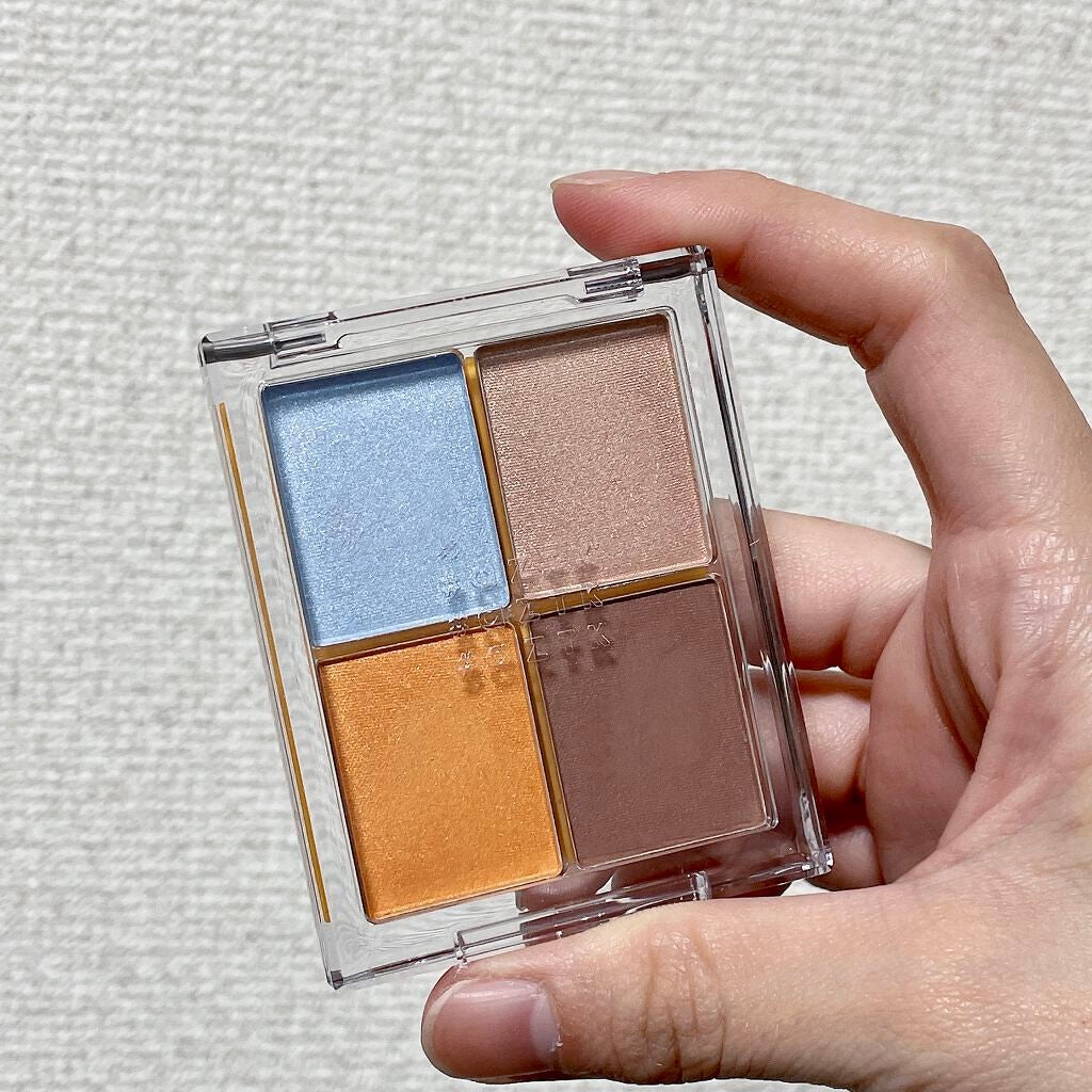 4色アイシャドウパレット/aZTK/アイシャドウパレットを使ったクチコミ(3枚目)