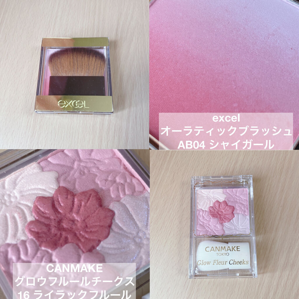 グロウフルールチークス/キャンメイク/パウダーチークを使ったクチコミ（2枚目）