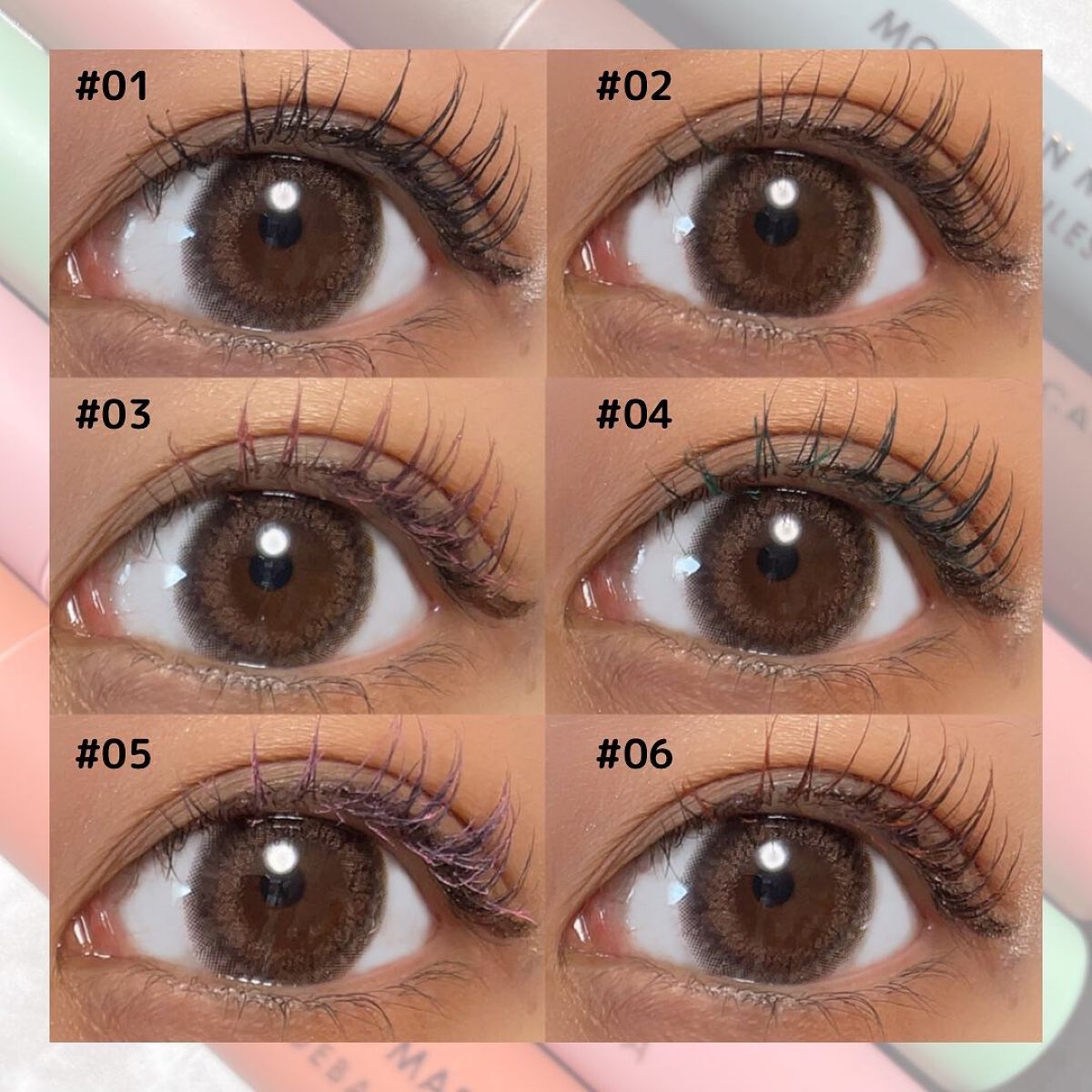 モンスーンカラーマスカラ/CathyDoll/マスカラを使ったクチコミ（3枚目）