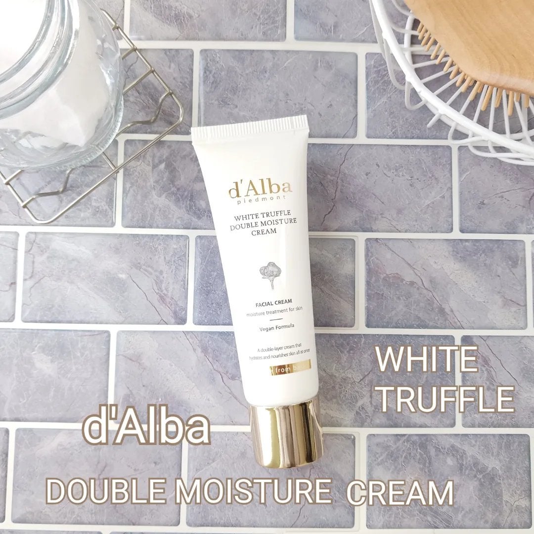 ホワイトトリュフダブルモイスチャークリーム/ダルバ/フェイスクリームを使ったクチコミ(1枚目)