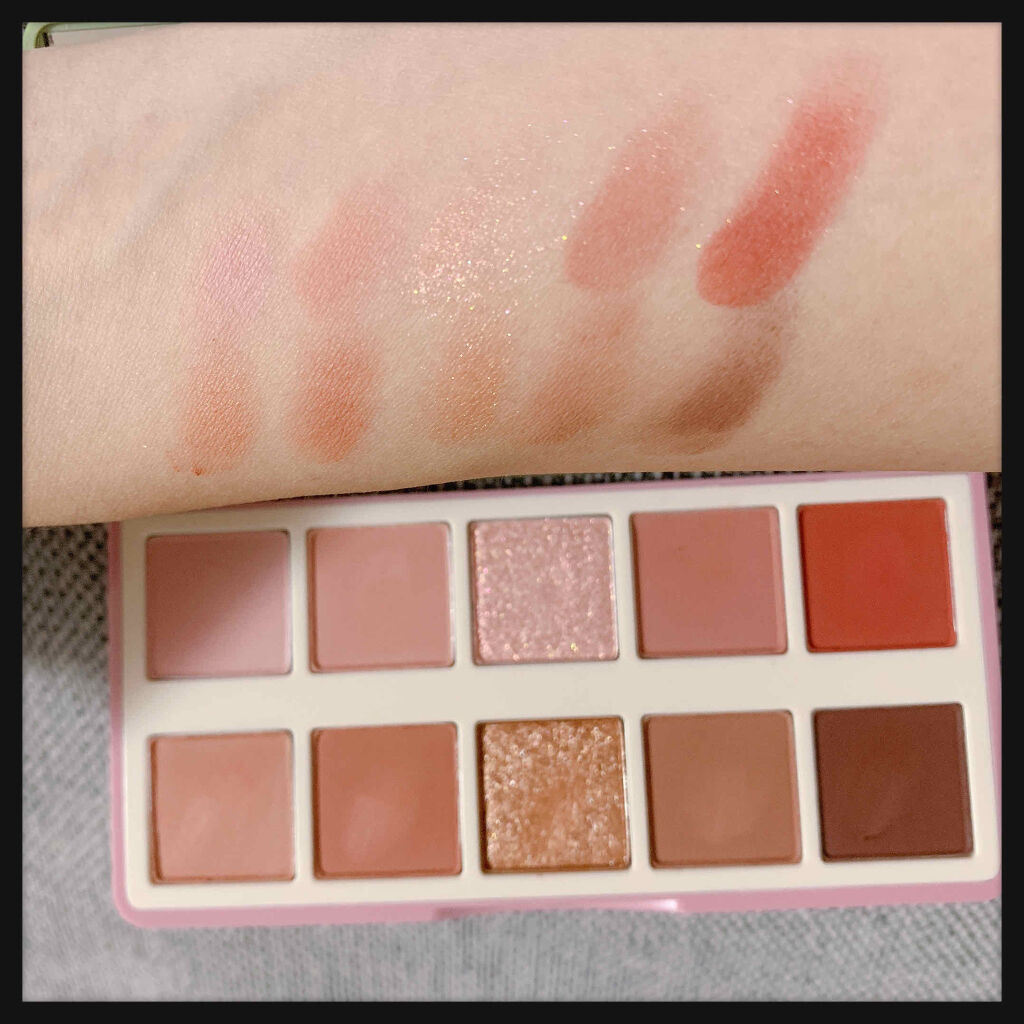 ヴィンテージ フィルター アイシャドウ パレット Vintage Filter Edition/innisfree/アイシャドウパレットを使ったクチコミ（3枚目）