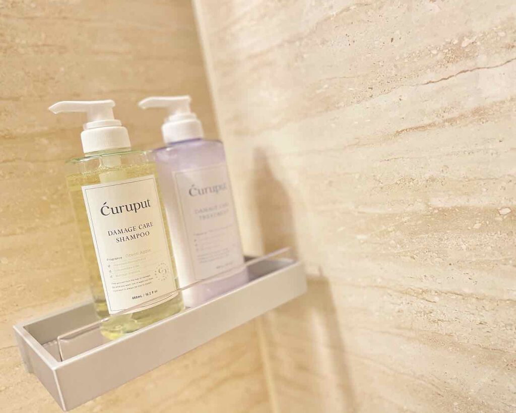 ディープダメージケアセット/curuput/市販シャンプーを使ったクチコミ（1枚目）