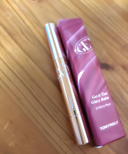 ゲットイットティントグレーズバーム/TONYMOLY/リップティントを使ったクチコミ(1枚目)