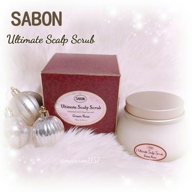 ヘッドスクラブ グリーン・ローズ/SABON/頭皮ケアを使ったクチコミ（1枚目）