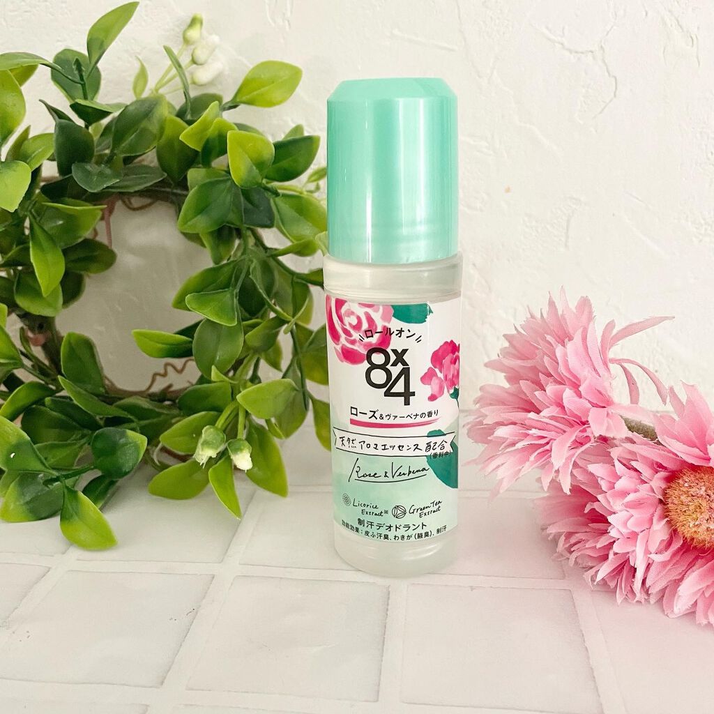 ロールオン ローズ＆ヴァーベナの香り/８ｘ４/デオドラント・制汗剤を使ったクチコミ（1枚目）