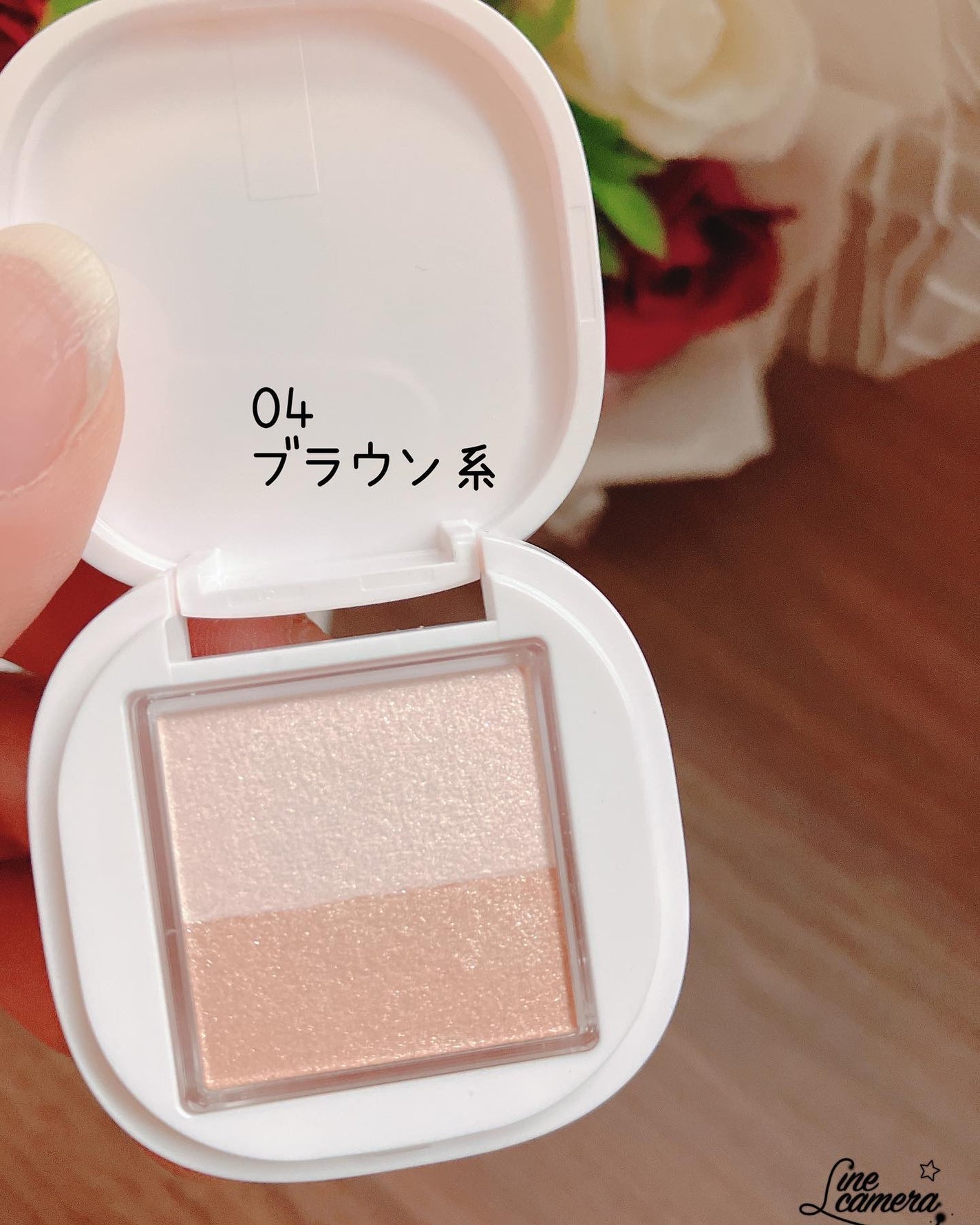 アイカラー/media luxe/アイシャドウパレットを使ったクチコミ(4枚目)