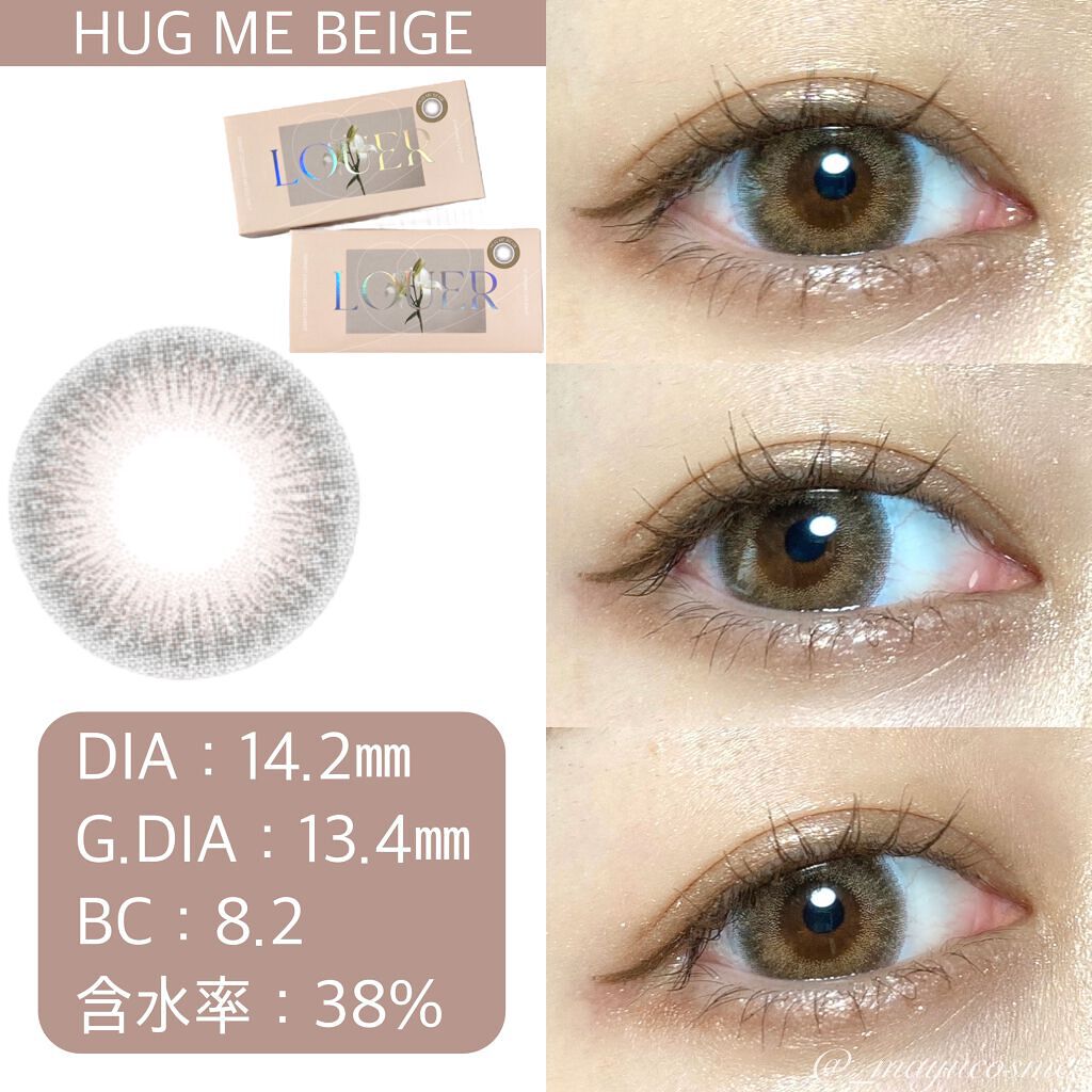 LOUER/LOUER/カラーコンタクトレンズを使ったクチコミ（3枚目）