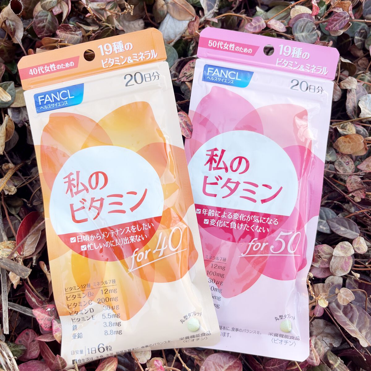 私のビタミン for 40/ファンケル/健康サプリメントを使ったクチコミ(1枚目)