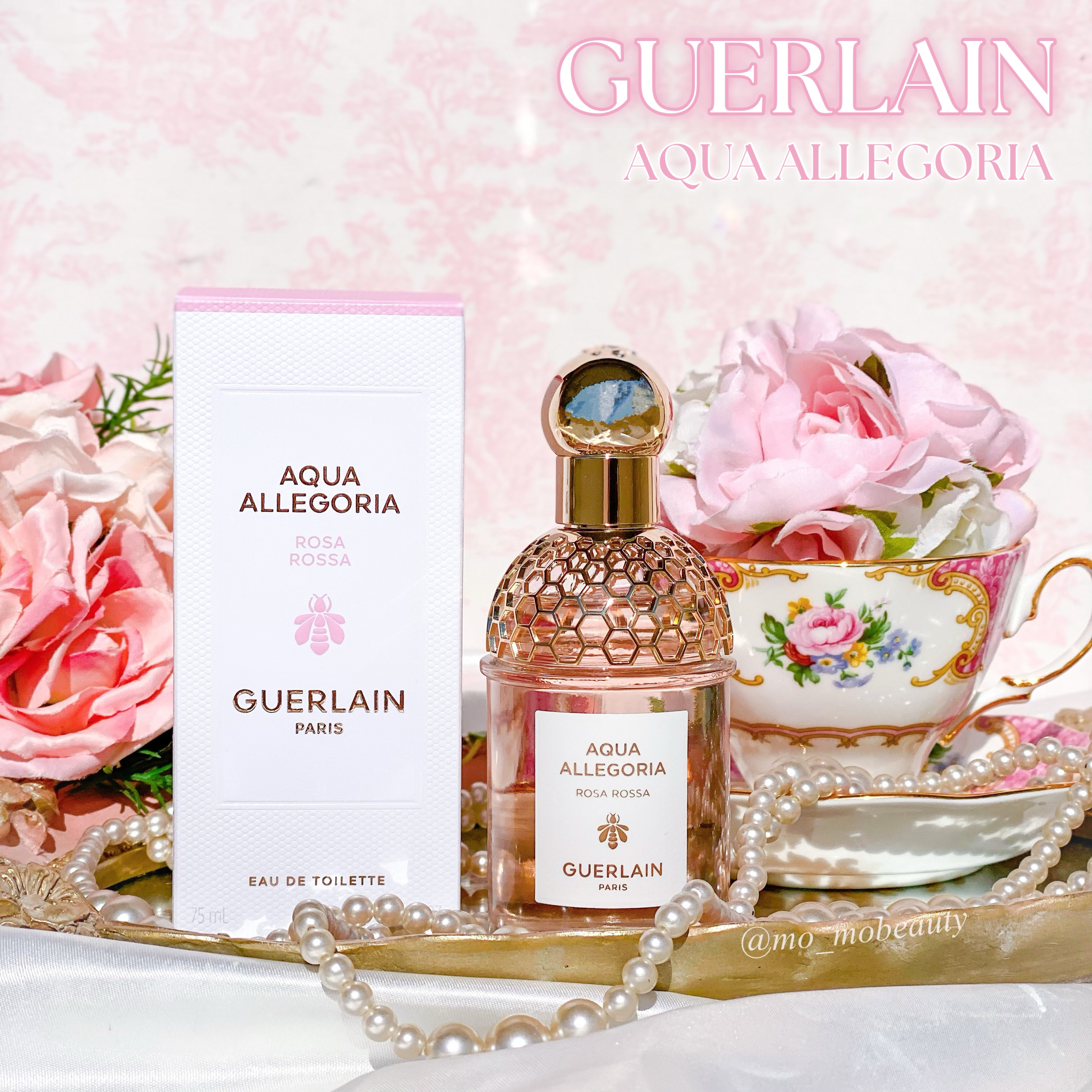 アクア アレゴリア ローザ ロッサ/GUERLAIN/香水(レディース)を使ったクチコミ（1枚目）
